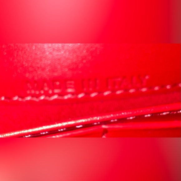 Christian Louboutin Stud Spike Zipper Pink Wallet Authentic - EUC - Picture 8 of 16